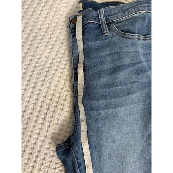 Madewell Women's 10" Roadtripper High Rise Skinny Jeans Blue Size 32 - Picture 7 of 9